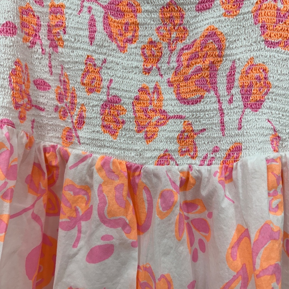 Vineyard Vines Smocked Square Neck Top - Picture 5 of 7